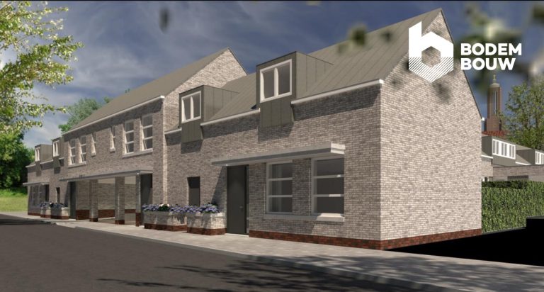 Impressie nieuwbouw achterzijde Sint Martinusschool Weert