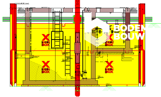 Impressie van het pompstation binnen een BodemBoX-systeem