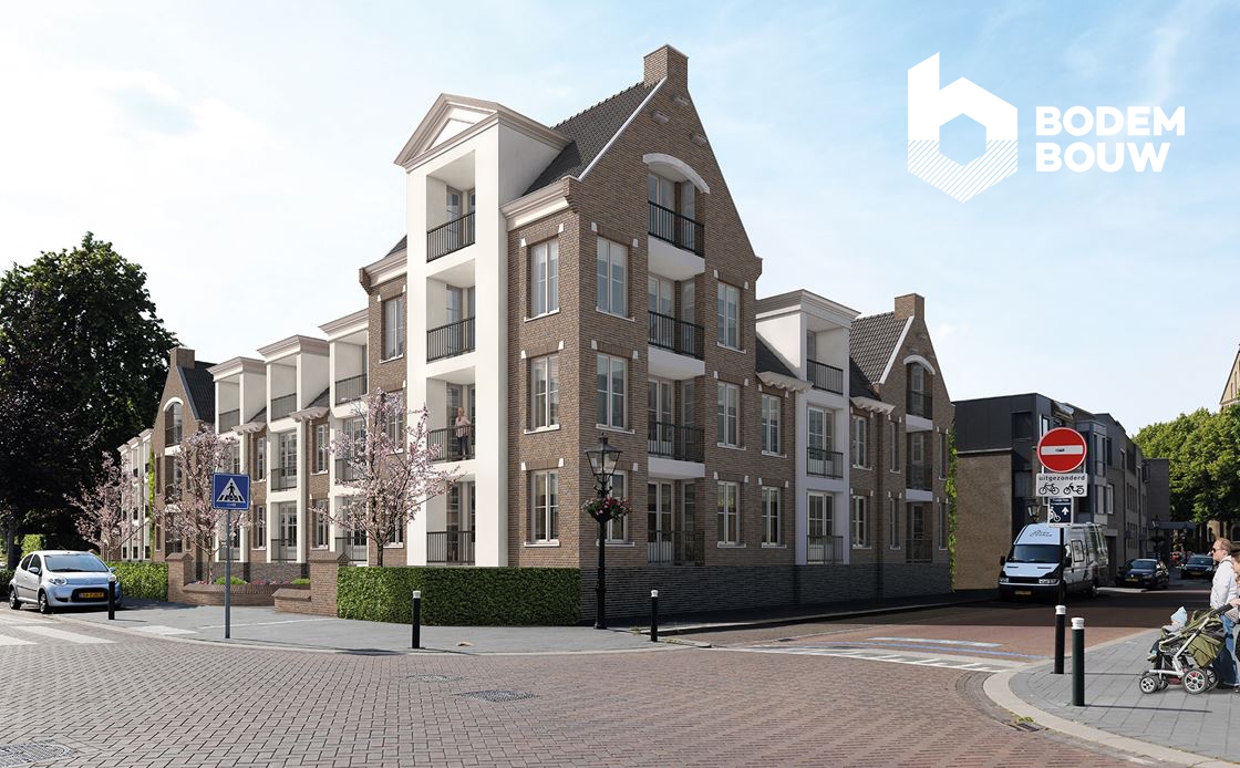 Impressie van het nieuwbouw appartementencomplex Rozenoord