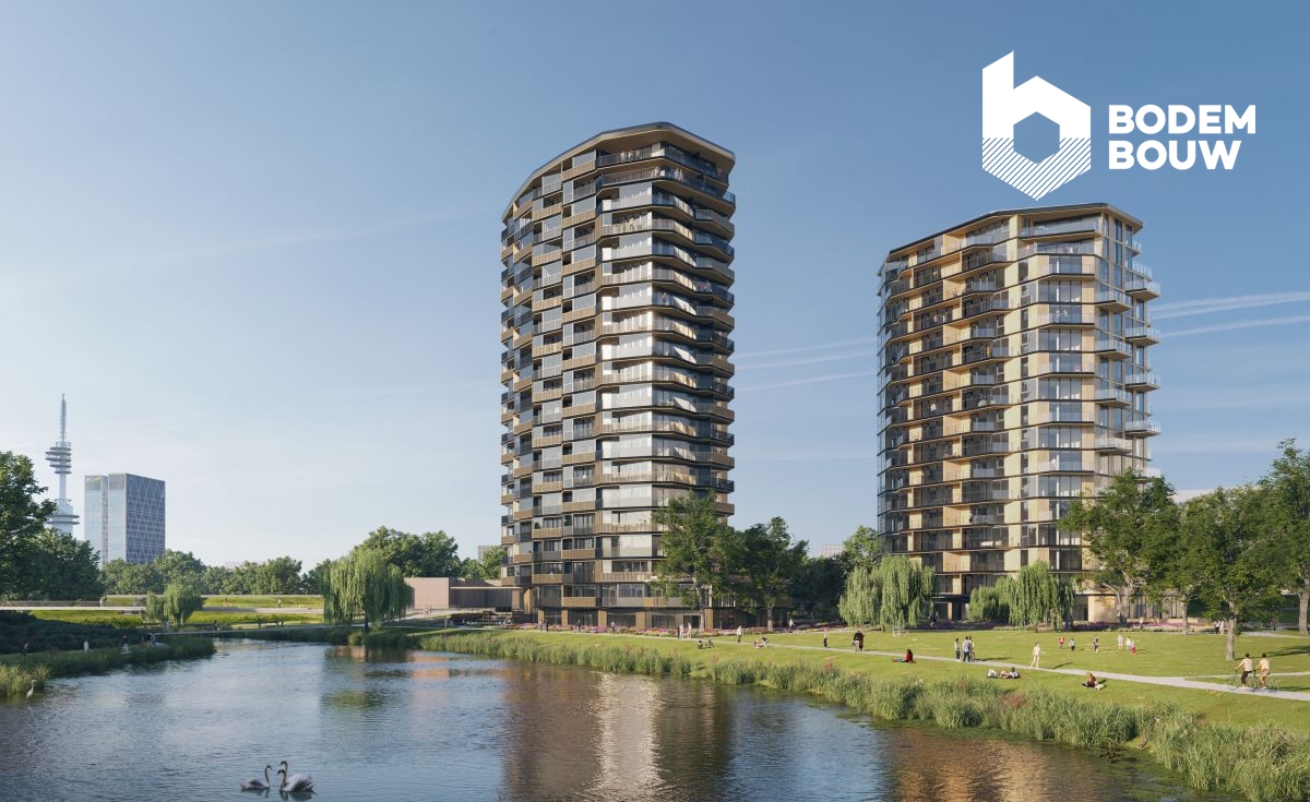 Impressie nieuwbouw complex Beethoven
